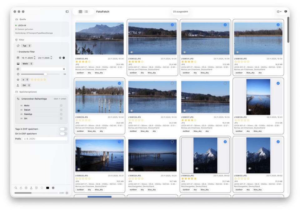 Screenshot: Vollansicht/Preview